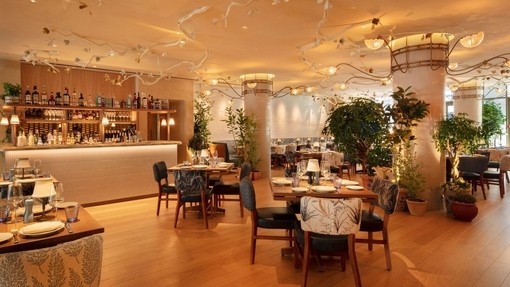 An interior view of Lavo Restaurant in London
