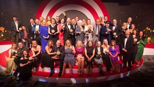 Award winners posing at the Awards for Excellence 2024 ceremony