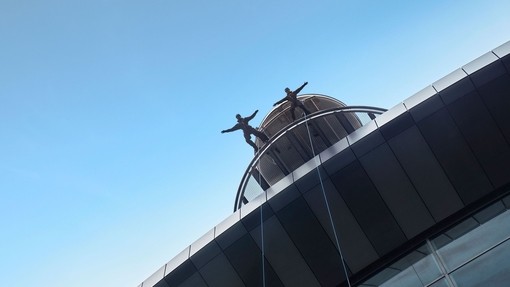 The Dare Skywalk Edge at the Tottenham Hotspur Stadium, London