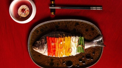 Steamed Sea Bream - Jang