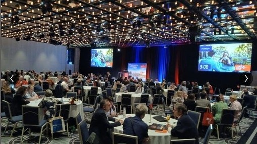 Delegates at an event