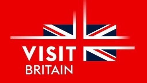 VisitBritain logo on red 450