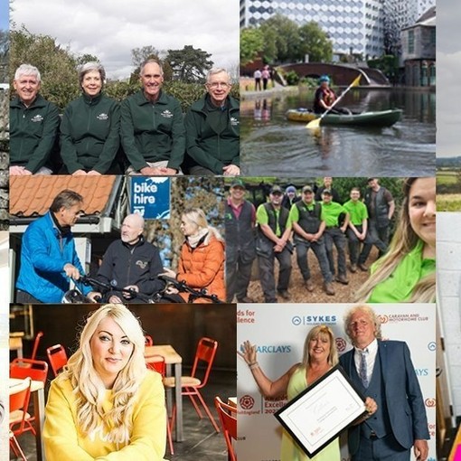 A collage of nominees for Tourism Superstar 2024