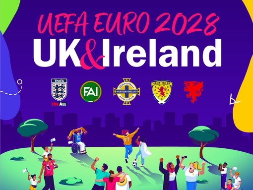 UEFA Euro 2028 UK and Ireland bid artwork