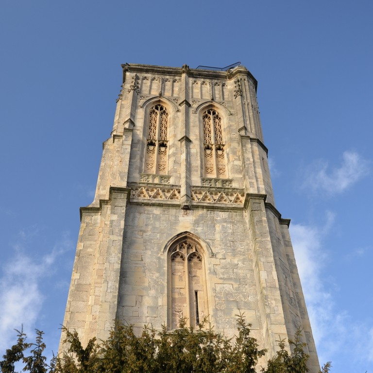 Temple Church (Holy Cross Church) in Bristol, England, United Kingdom, Europe
