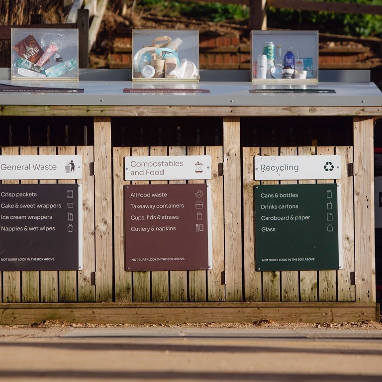 Recycling bins