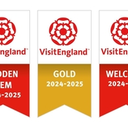 Five VisitEngland Accolades 2024-2025 Logos 