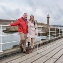Couple on Whitby Pier
