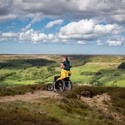 Man and woman at Bank Top, Rosedale, man using a wheelchair